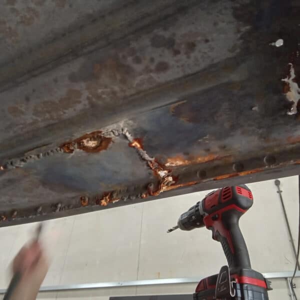 19062025 1978 Mercedes 350SL rust and rot repairs 16