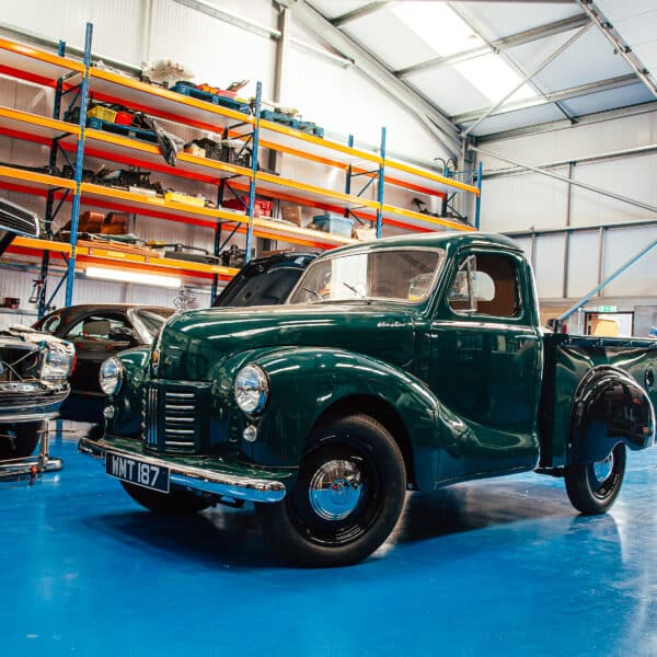 1951 Austin Devon Pickup After 1st Test Drive 1