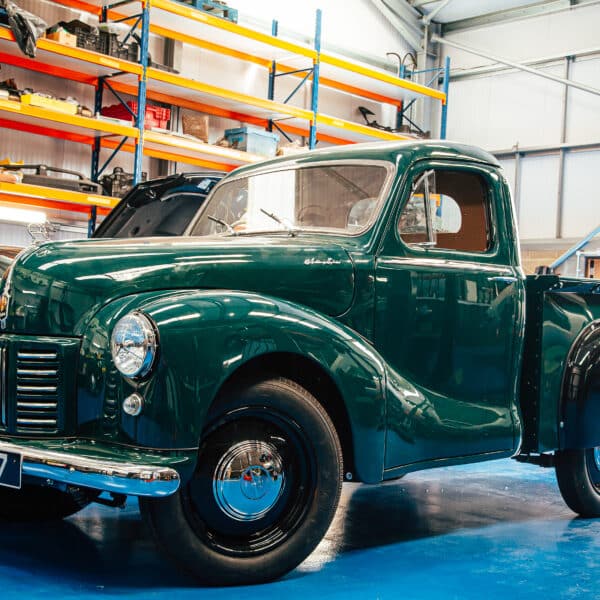 1951 Austin Devon Pickup After 1st Test Drive 6