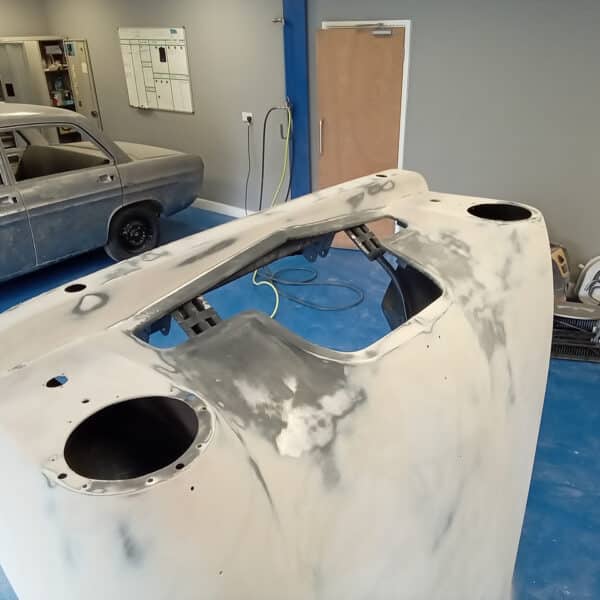 1953 Aston Martin DB2 4 Panel Preparation 01