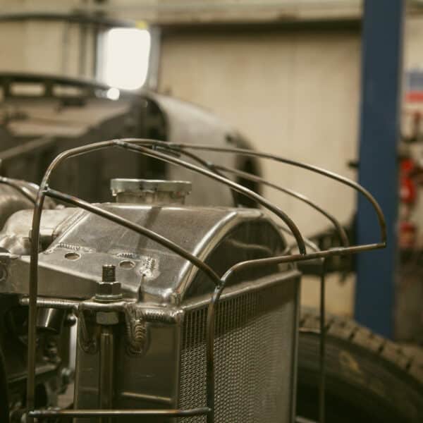1954 Jaguar XK120B Front Grille Shell and Chassis Ends 2