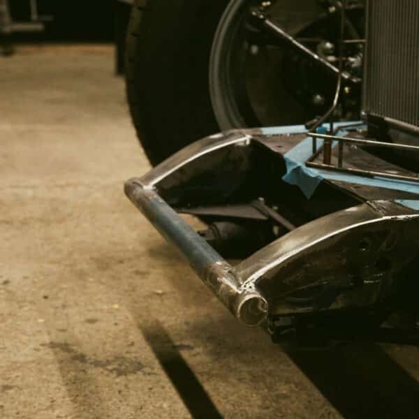 1954 Jaguar XK120B Front Grille Shell and Chassis Ends 7