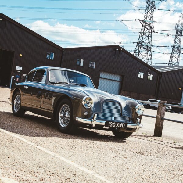1955 Aston Martin DB2 4 Moonbeam Leaving 18 1