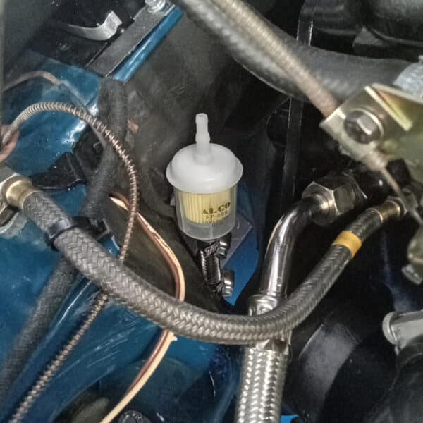 240625 1973 MG B Roadster fuel pipe and servo fitment 13