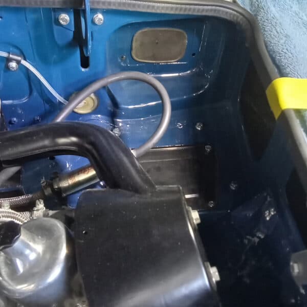 240625 1973 MG B Roadster fuel pipe and servo fitment 21