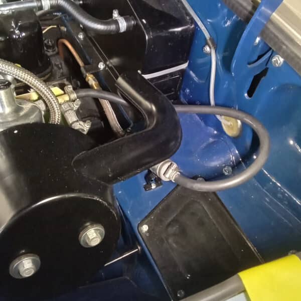 240625 1973 MG B Roadster fuel pipe and servo fitment 23