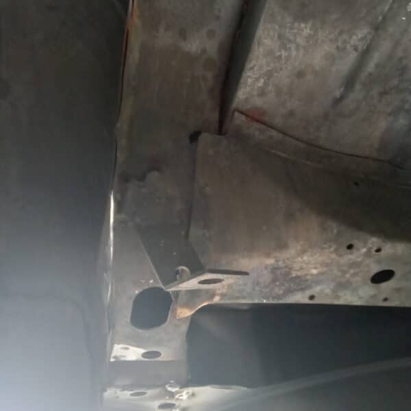 240625 1978 Mercedes 350SL Rear Frame Repairs 8