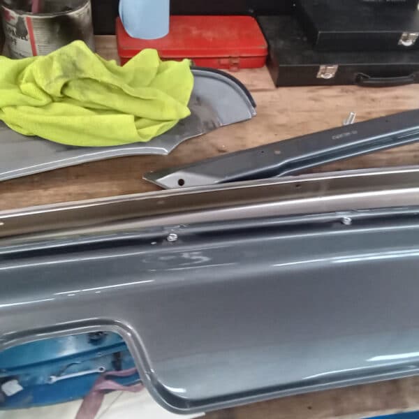 240625 1987 Mercedes 500SL Rear Bumper 22