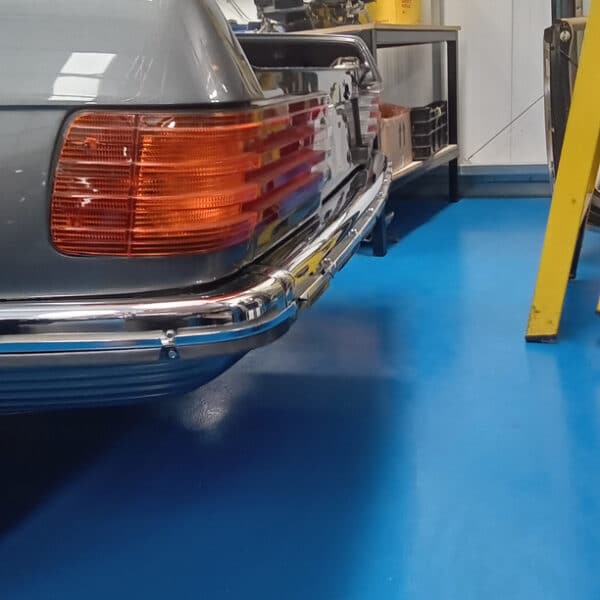 240625 1987 Mercedes 500SL Rear Bumper 3