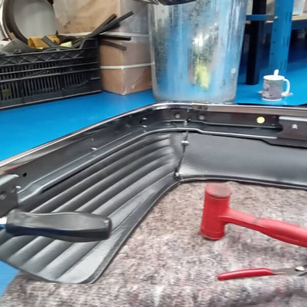 240625 1987 Mercedes 500SL Rear Bumper 8