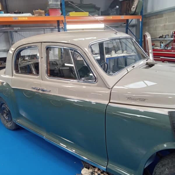 250625 1963 Rover P4 Chrome Refitted 3