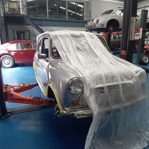 250625 1977 Leyland Mini Underside Painted 12