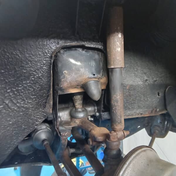 250625 1977 Leyland Mini Underside Painted 14