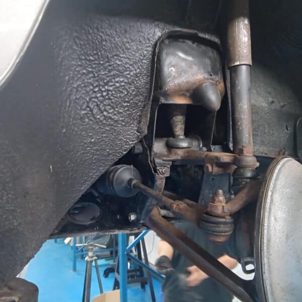 250625 1977 Leyland Mini Underside Painted 15