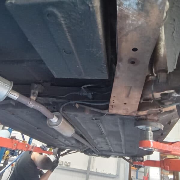 250625 1977 Leyland Mini Underside Painted 16