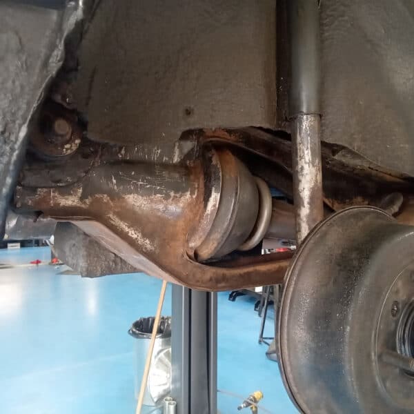 250625 1977 Leyland Mini Underside Painted 18