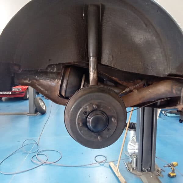 250625 1977 Leyland Mini Underside Painted 19
