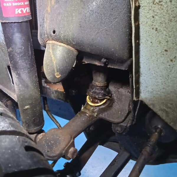 260625 1981 Austin Mini MOT Repairs 7