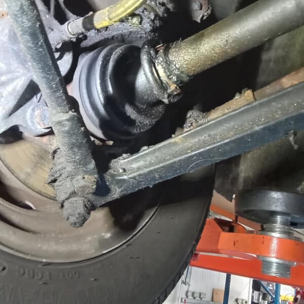 260625 1981 Austin Mini MOT Repairs 8