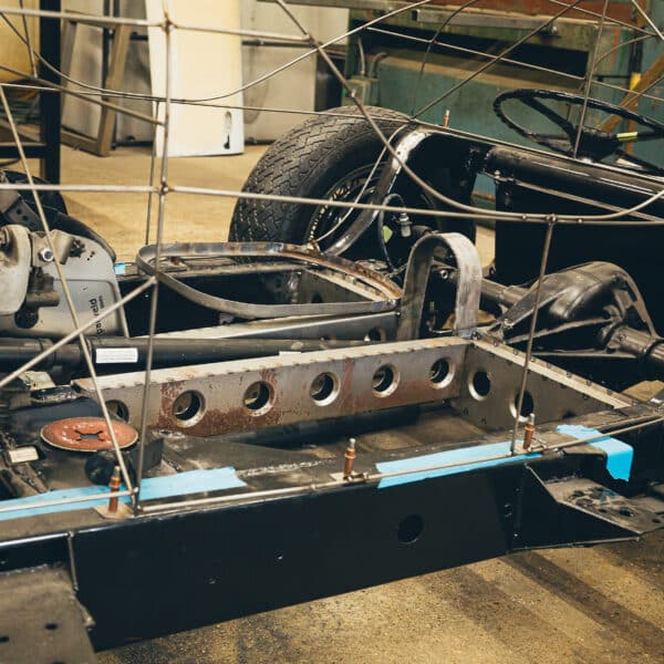 XK120B Floor Bracing