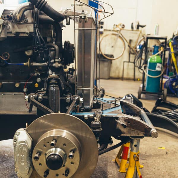 XK120B Floor Bracing 8