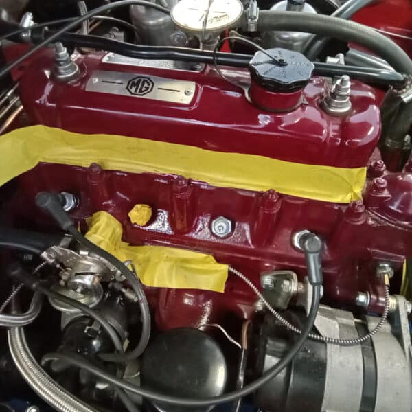 07072025 1968 MGB GT ervice and engine paint 10
