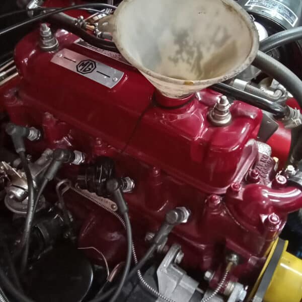 07072025 1968 MGB GT ervice and engine paint 5