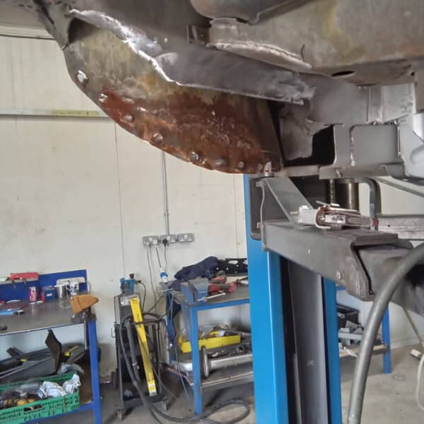 07072025 1978 Mercedes 350SL more rust 1
