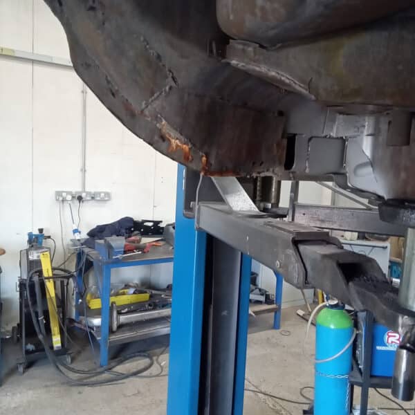 07072025 1978 Mercedes 350SL more rust 6