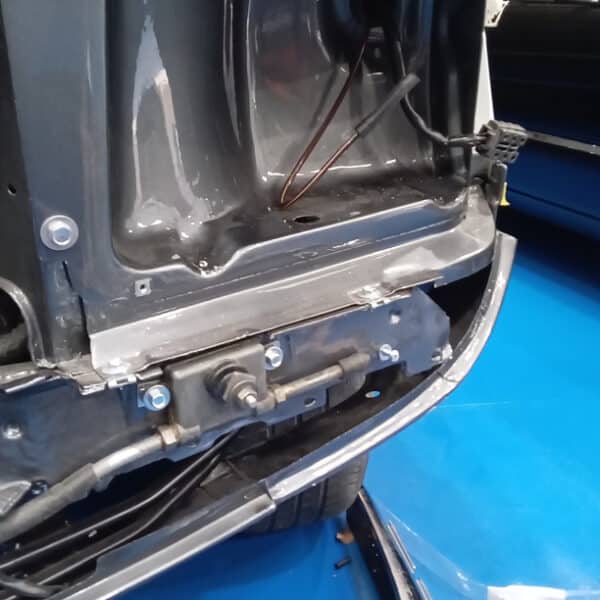 08.07.2025 1987 Mercedes 500 SL Grey front end 3