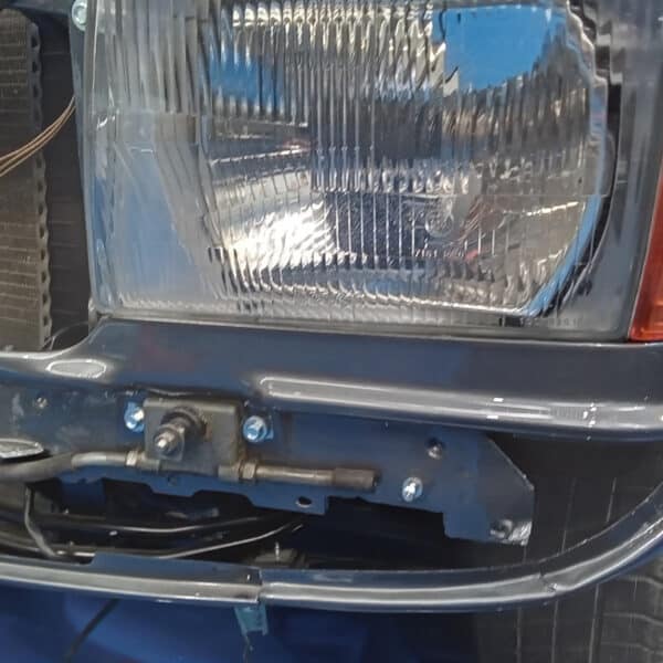 08.07.2025 1987 Mercedes 500 SL Grey front end 9