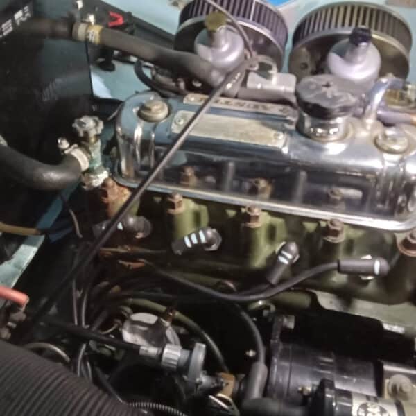 1.07.2025 1958 Austin Healey Frogeye Sprite Blue Appraisal and repairs 14