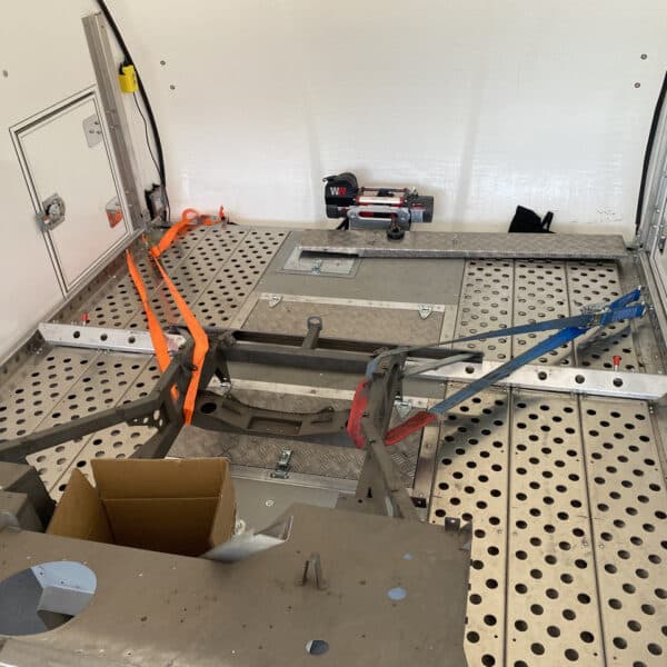 14072025 1955 Aston Martin DB24 powder coating transport 4