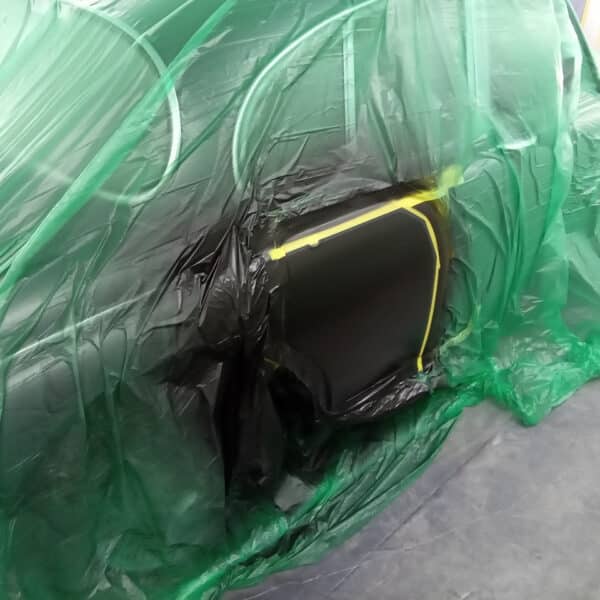 14072025 1965 Jaguar MK2 prime and dent repair 13