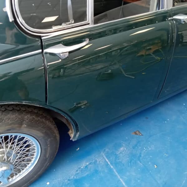 14072025 1965 Jaguar MK2 prime and dent repair 2