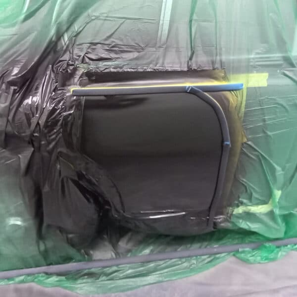 14072025 1965 Jaguar MK2 prime and dent repair 21