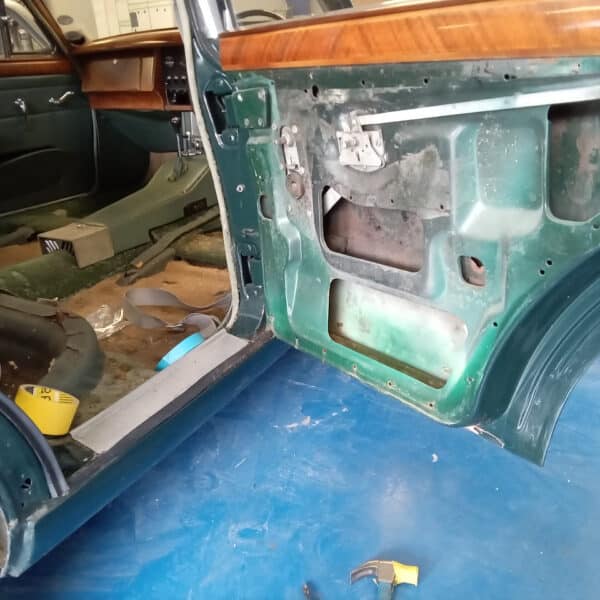 14072025 1965 Jaguar MK2 prime and dent repair 41
