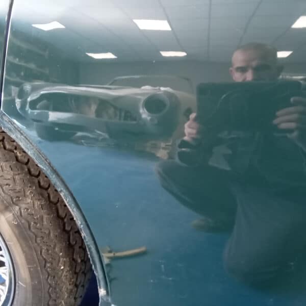 14072025 1965 Jaguar MK2 prime and dent repair 42