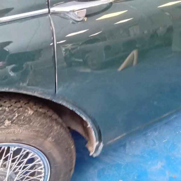 14072025 1965 Jaguar MK2 prime and dent repair 43