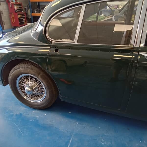 14072025 1965 Jaguar MK2 prime and dent repair 8