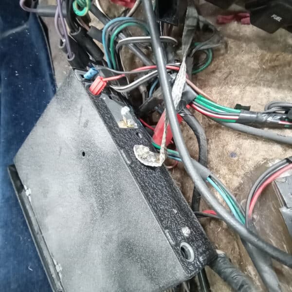 15.07.2025 1976 Jensen Interceptor Blue Dash in and electrics 1