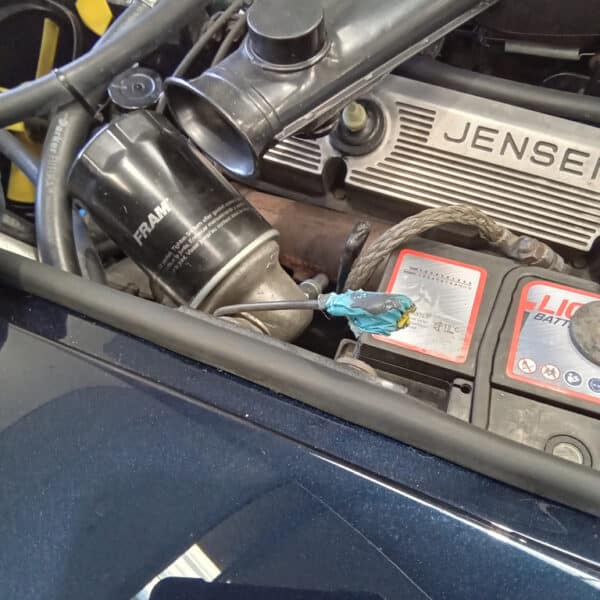 15.07.2025 1976 Jensen Interceptor Blue Dash in and electrics 21