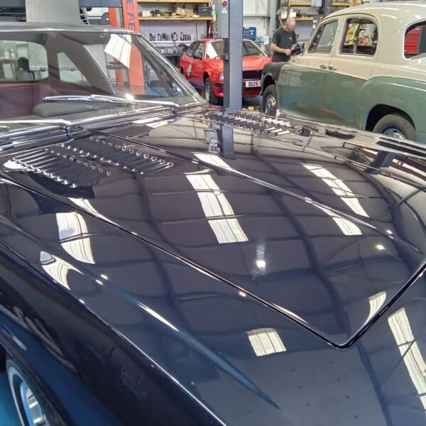 15.07.2025 1976 Jensen Interceptor Blue Dash in and electrics 41