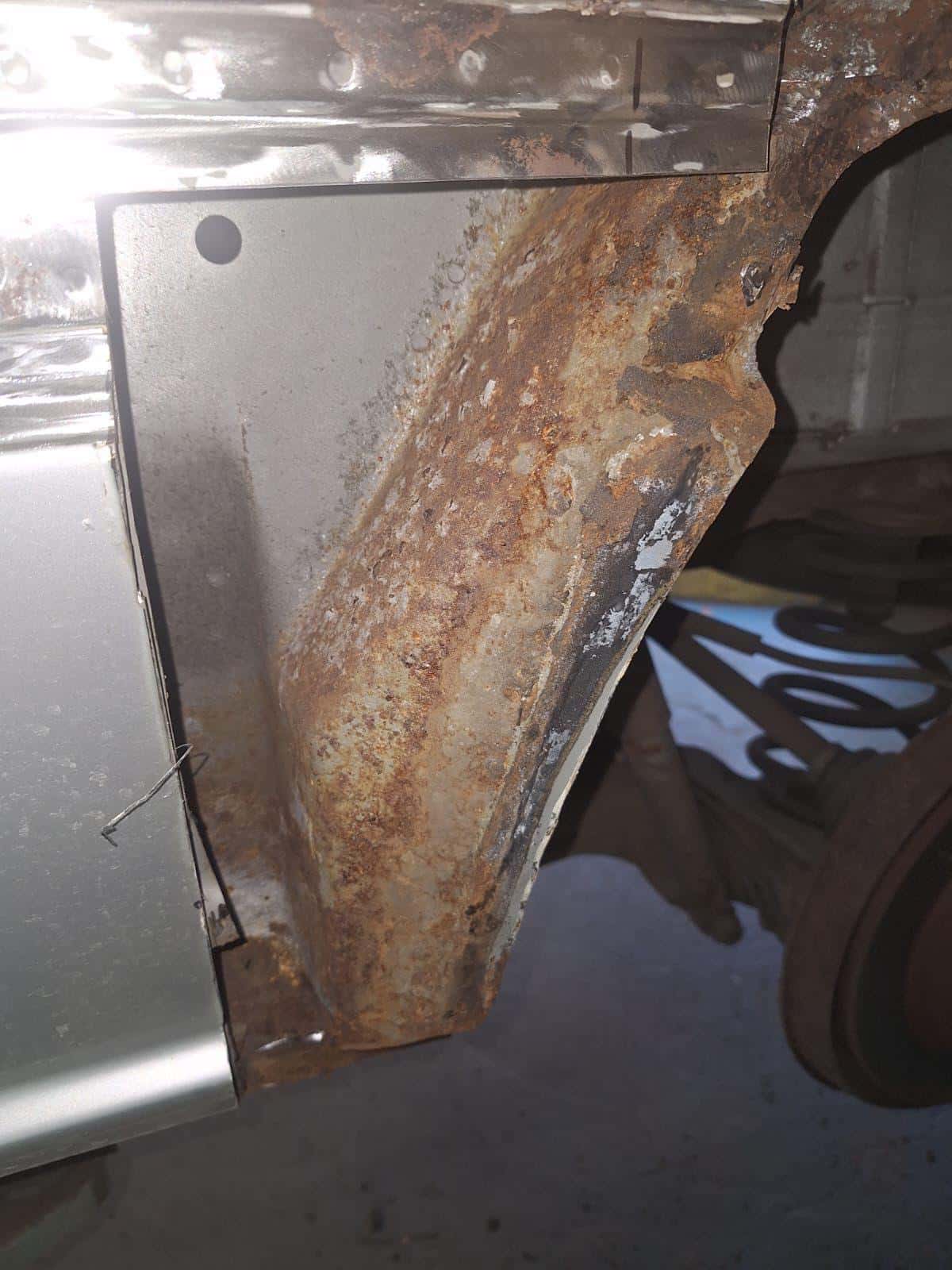 160725 Mercedes Vito Restoration Work 16