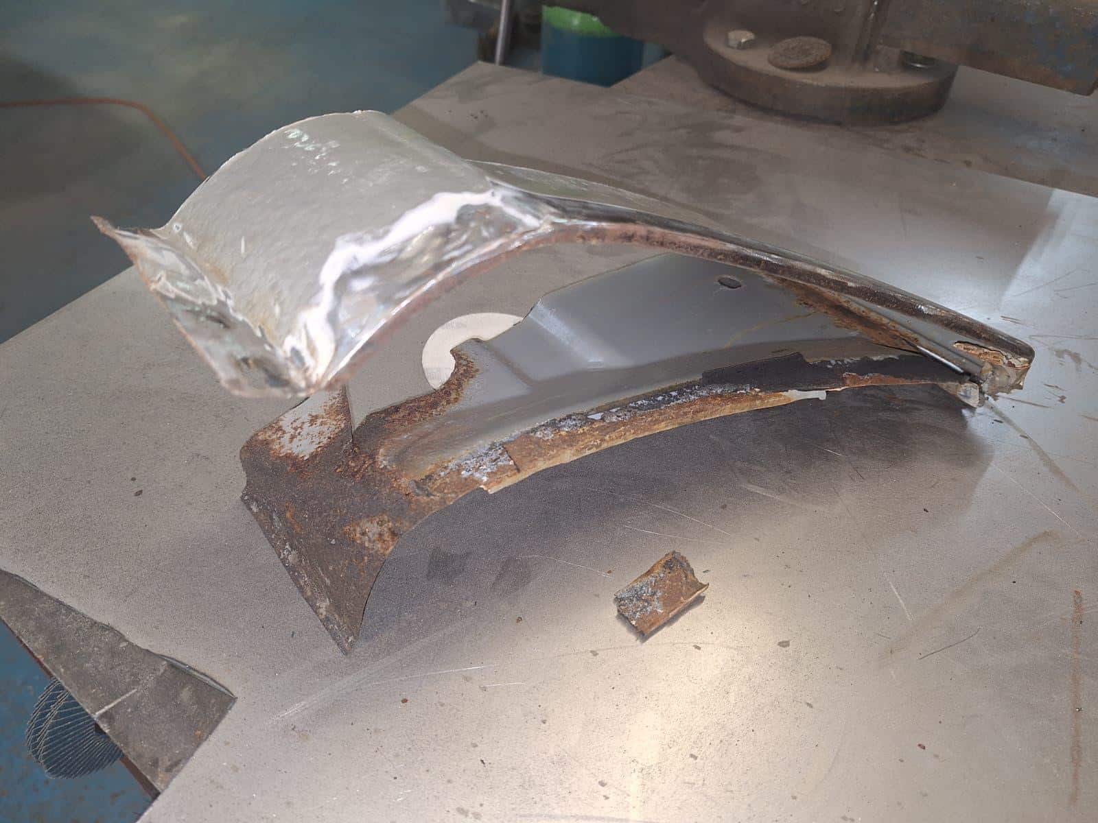 160725 Mercedes Vito Restoration Work 17