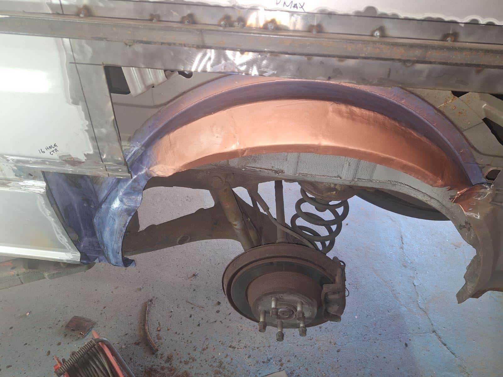 160725 Mercedes Vito Restoration Work 29