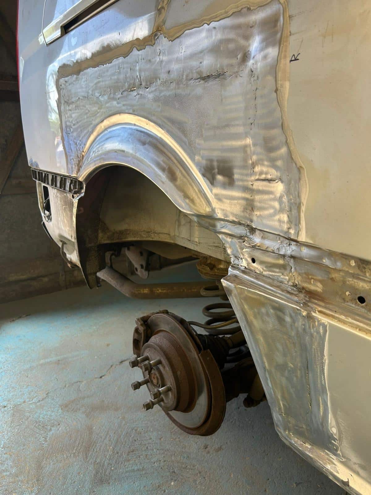 160725 Mercedes Vito Restoration Work 32