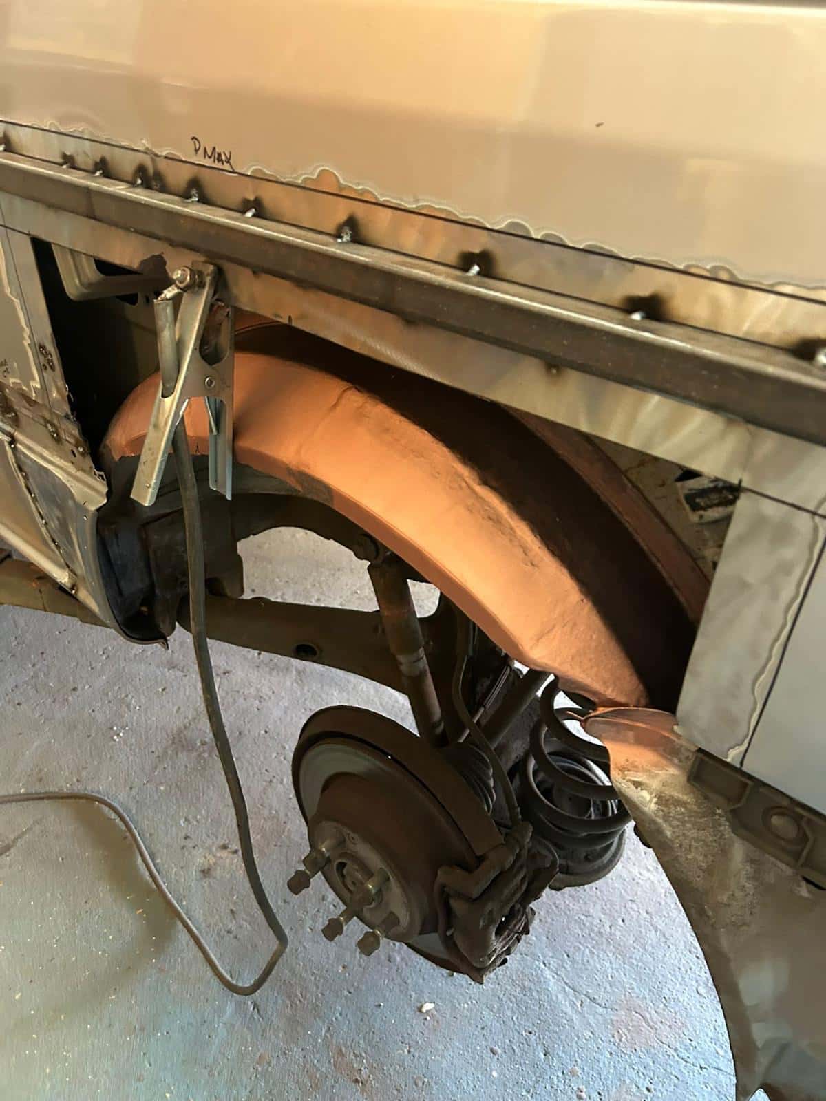160725 Mercedes Vito Restoration Work 33