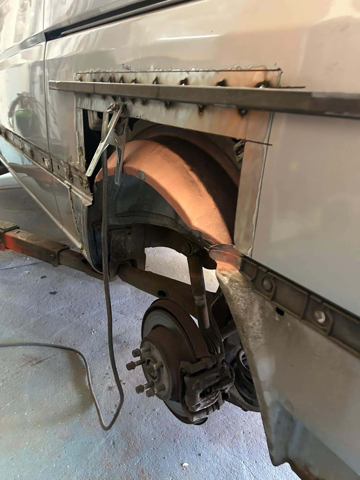 160725 Mercedes Vito Restoration Work 34