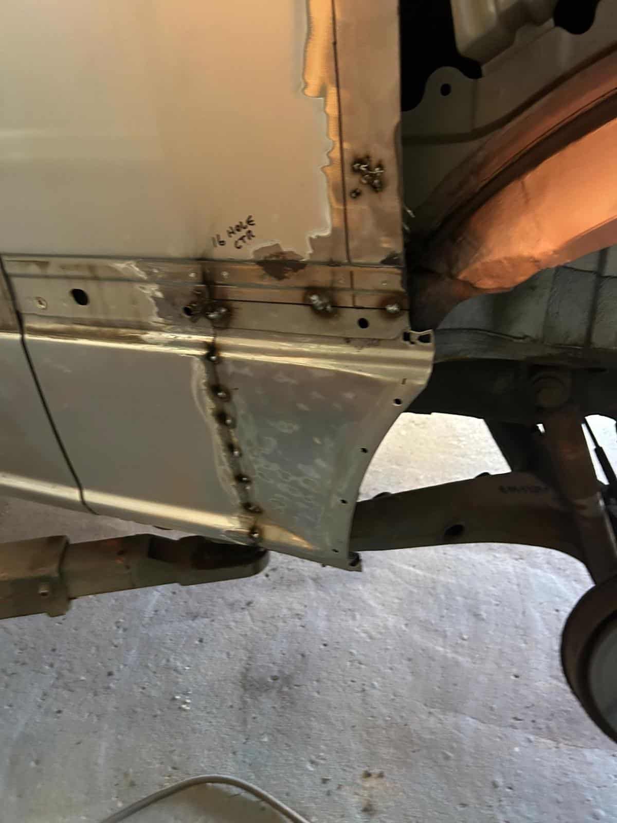 160725 Mercedes Vito Restoration Work 35